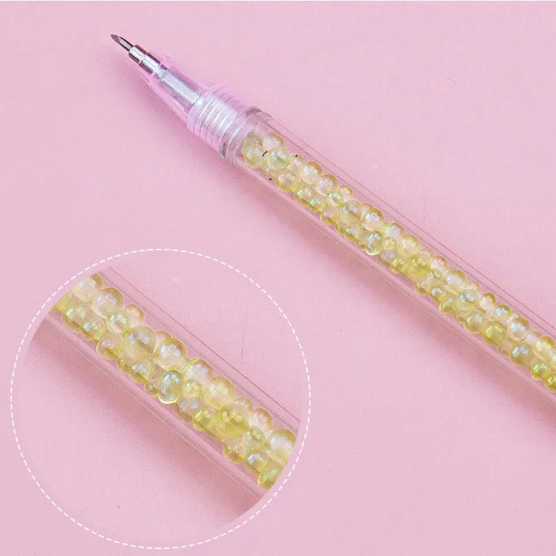 Colorful broken diamond decoration handmade DIY carving knife hand account pen knife #k9596