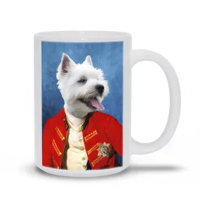 COMMANDER IN MISCHIEF CUSTOM PET PORTRAIT MUG