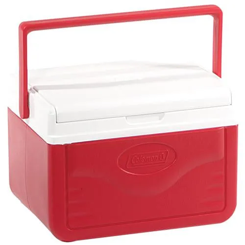 Cooler, 5 Quart, FlipLid - Red