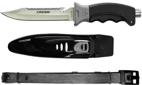 Cressi Borg diving knife stainless steel