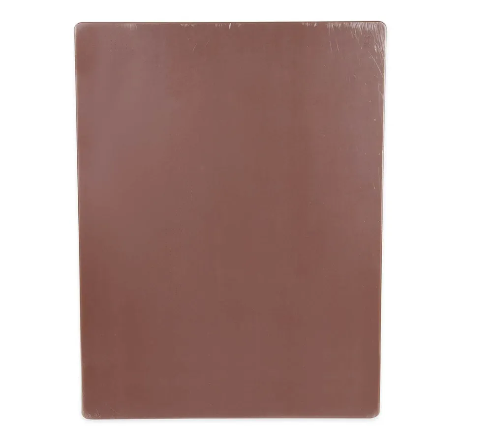 Cutting Board Polyethylene 12x18 Brown