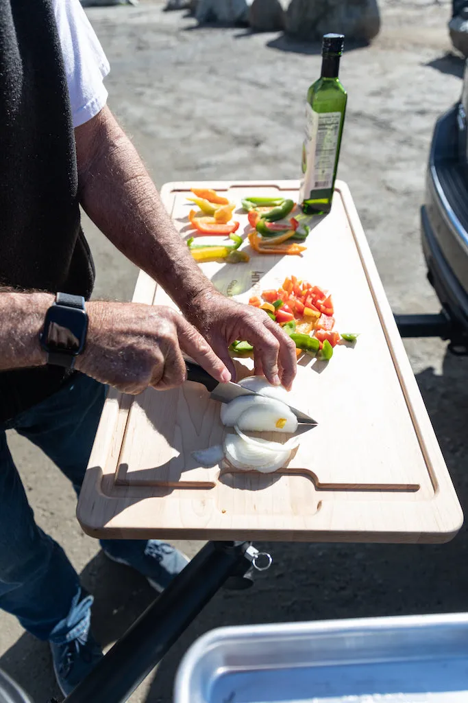 Cutting Board Side Table