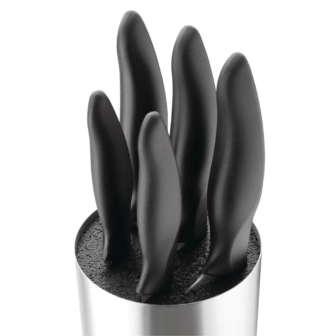 DA083 Nisbets Essentials Knife Block and Knives Set