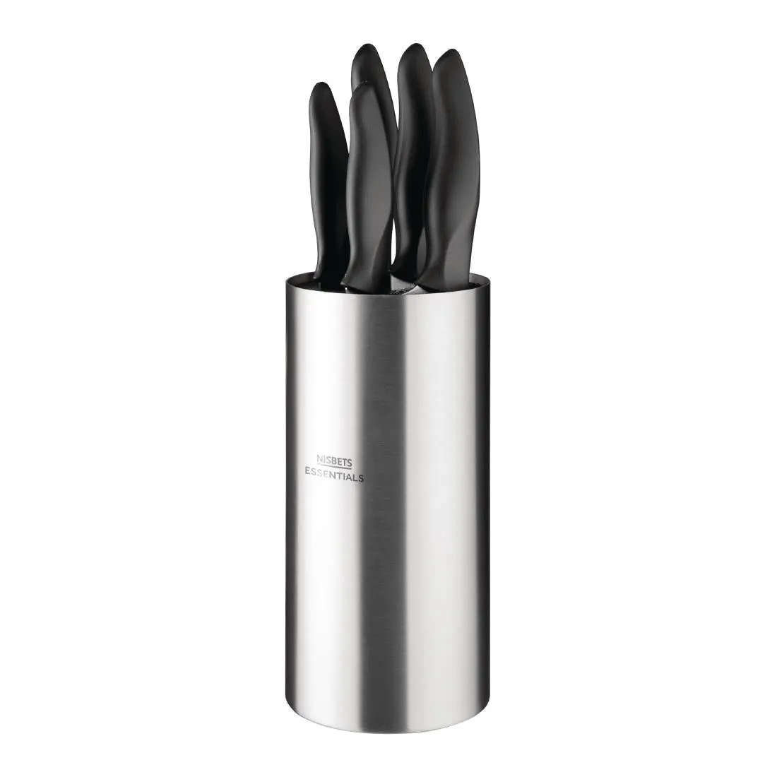 DA083 Nisbets Essentials Knife Block and Knives Set