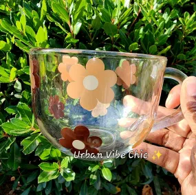 Daisy Glass Mug