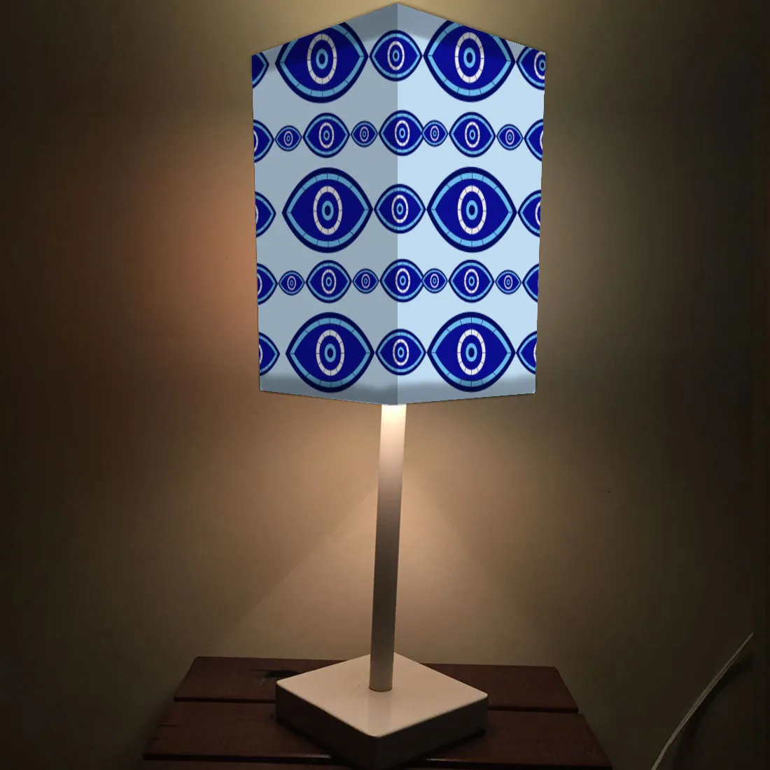 Designer Tall Table Lamp for Living Room Bedroom Lamps - Evil Eye Protector