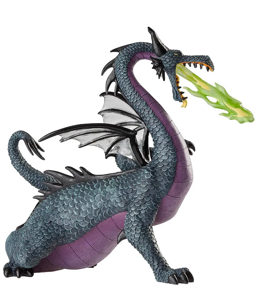 Disney Showcase Collection Sleeping Beauty Maleficent Dragon Figurine, 7.95 Inch, Multicolor