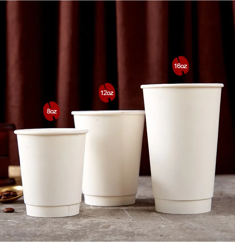 Disposable Double-layer Insulated Kraft Paper Cup