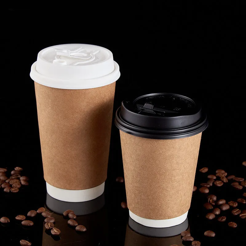 Disposable Double-layer Insulated Kraft Paper Cup