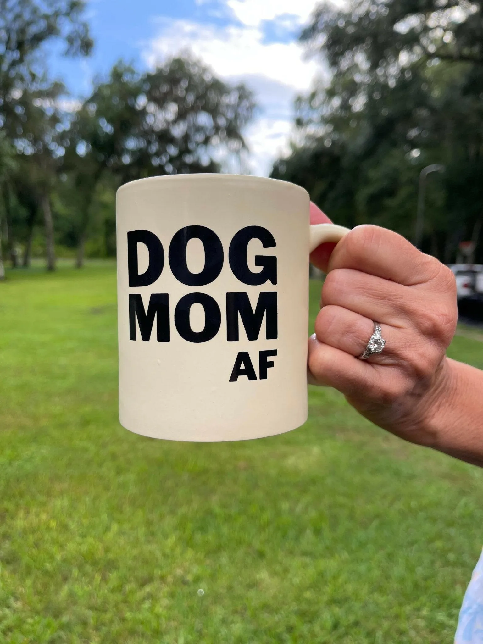 Dog Mom AF Coffee Mug