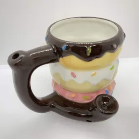 Donut Coffee Mug Pipe