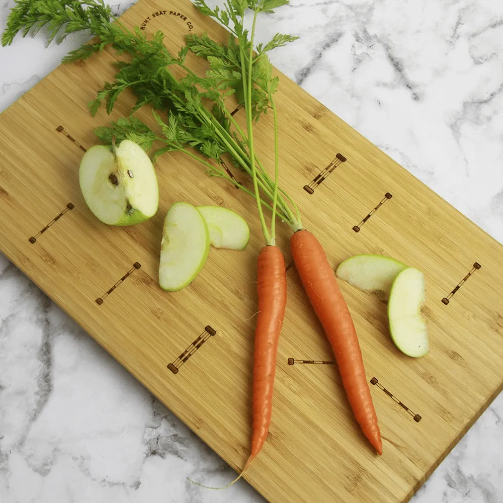 Double-Sided Dressage   Jump Course Cutting Board