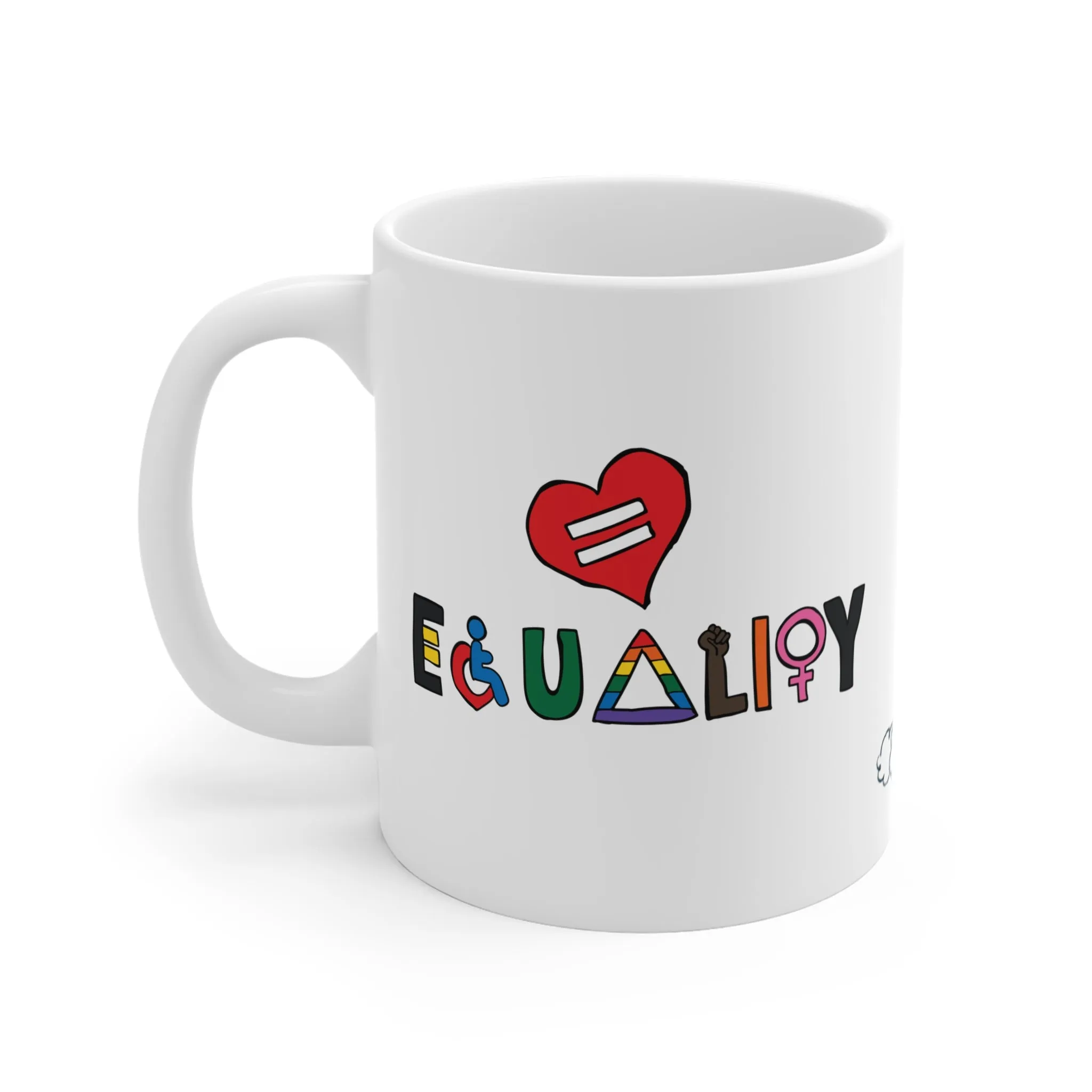 Equality Mug 11oz - Supporting Camp Kostopolus