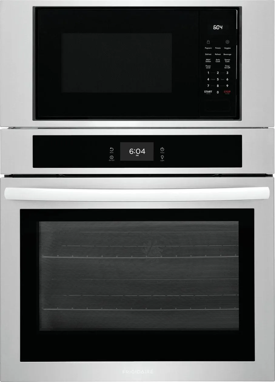 FCWM3027AS Frigidaire 30" Electric Wall Oven and Microwave Combination