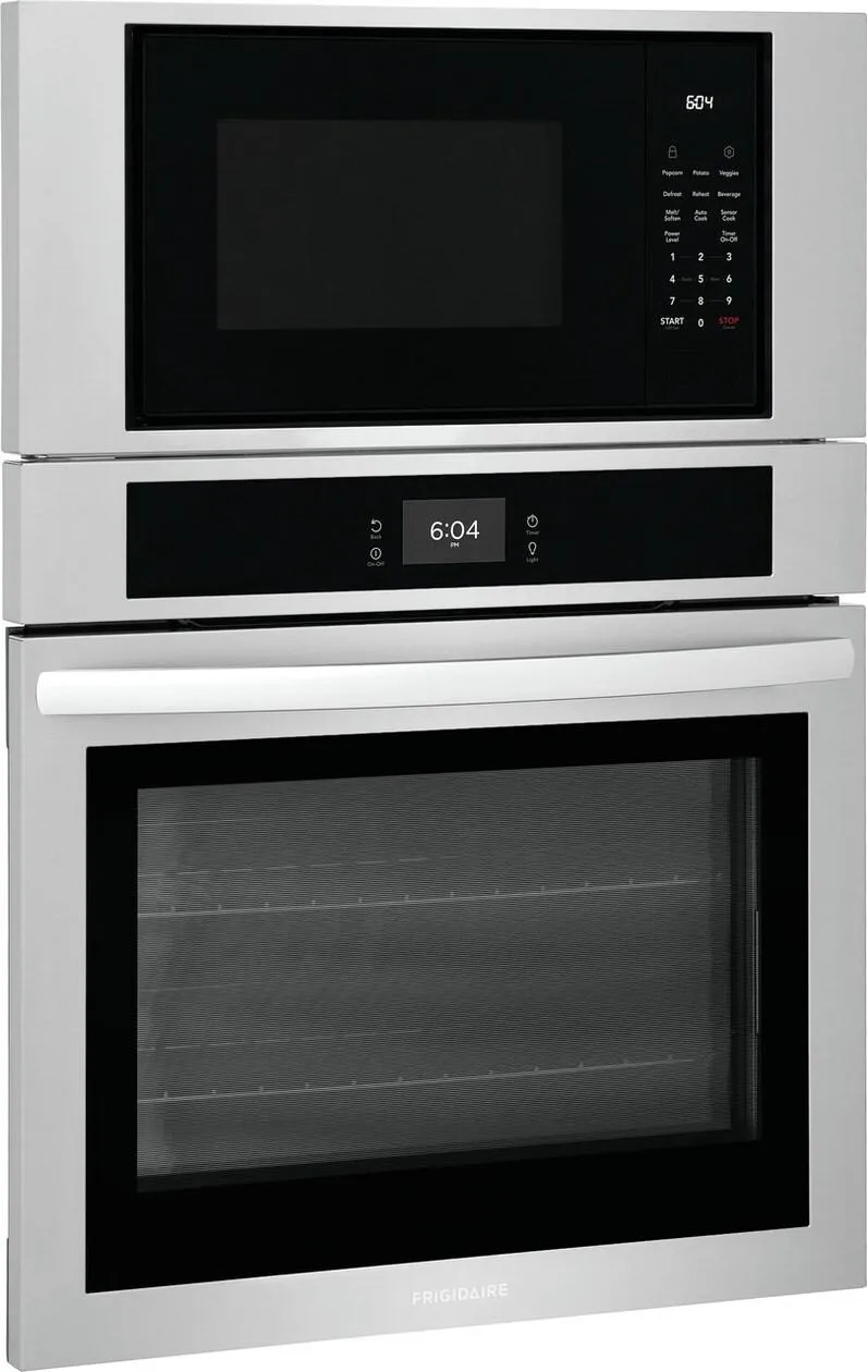 FCWM3027AS Frigidaire 30" Electric Wall Oven and Microwave Combination