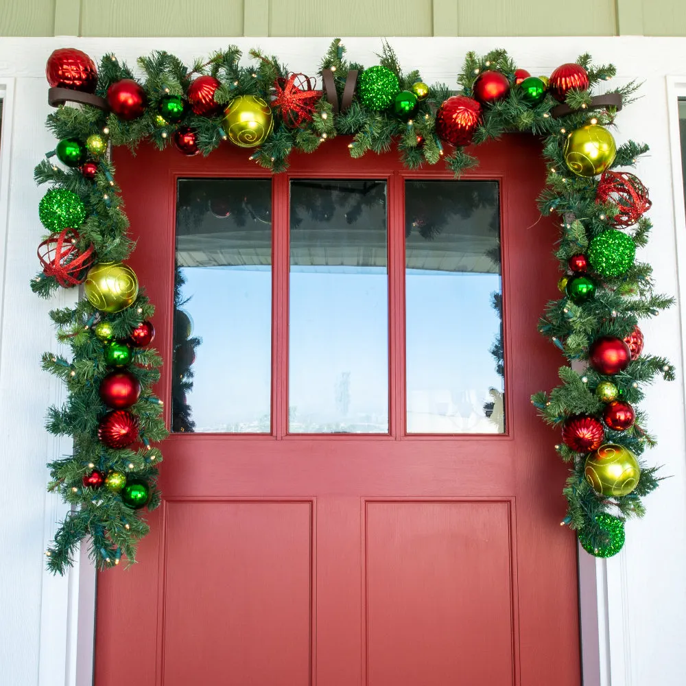 Festive Holiday Garland - 9ft.