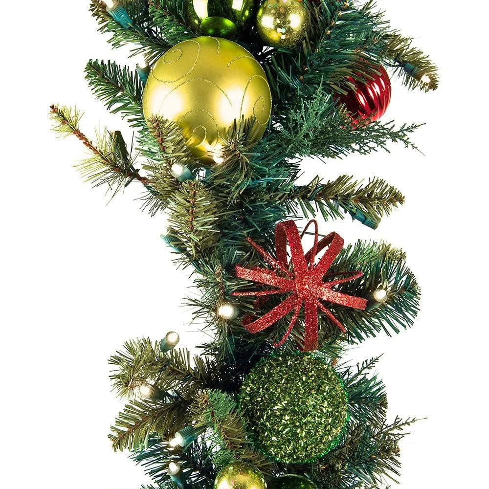 Festive Holiday Garland - 9ft.