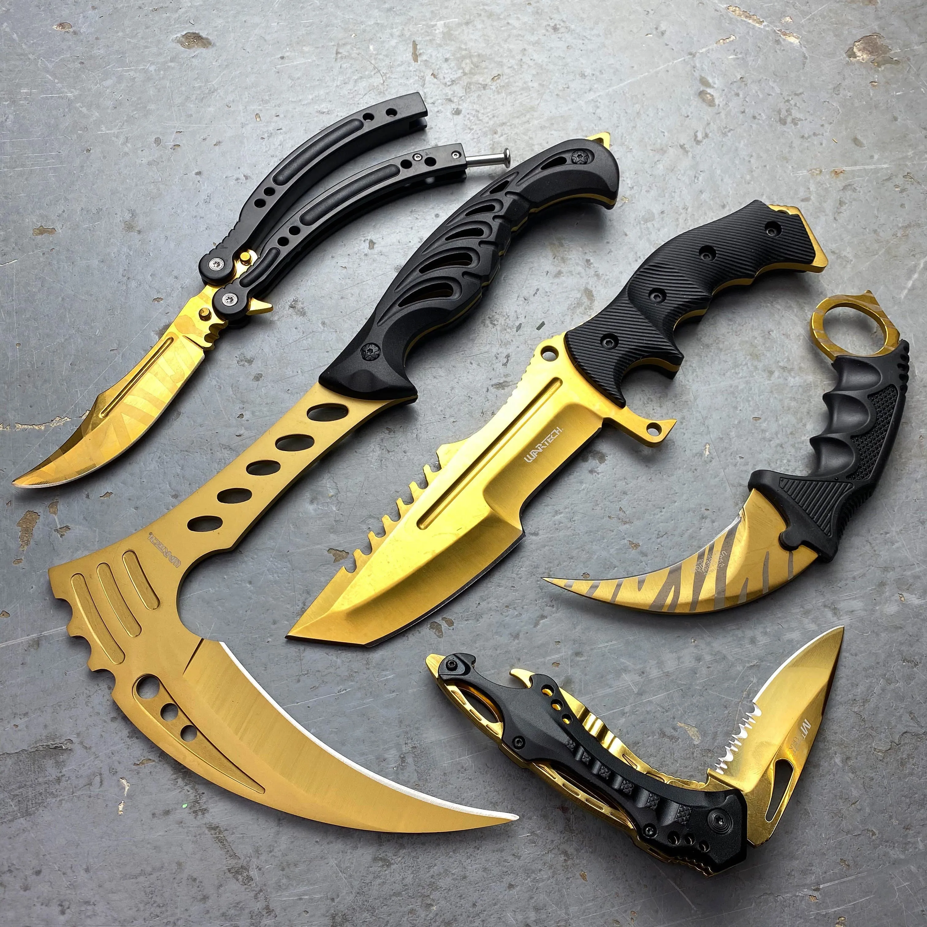 *Flash Sale* Ultra Gold 5-Piece Knife Set