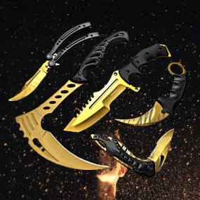 *Flash Sale* Ultra Gold 5-Piece Knife Set