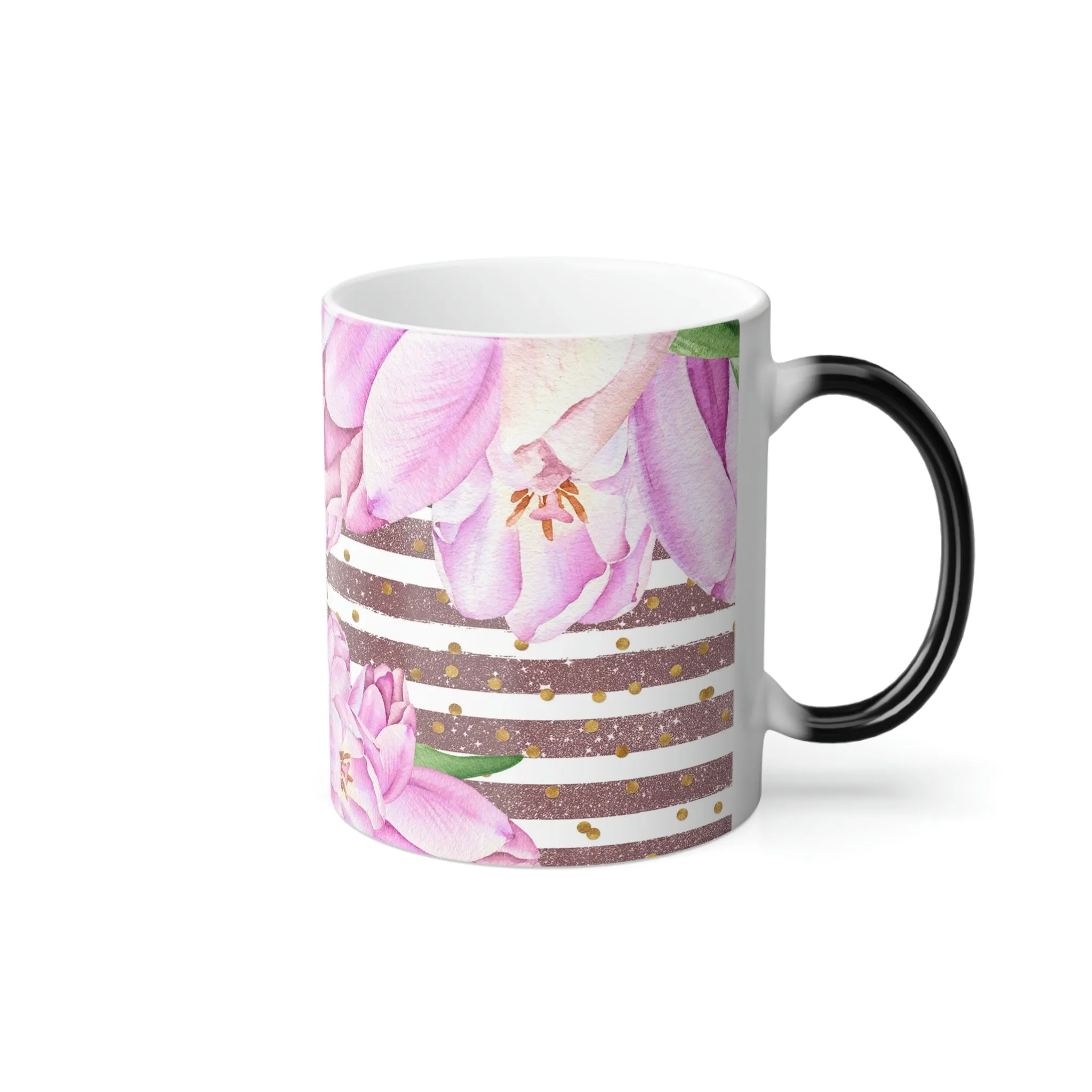 Floral 11oz Color Morphing Mug