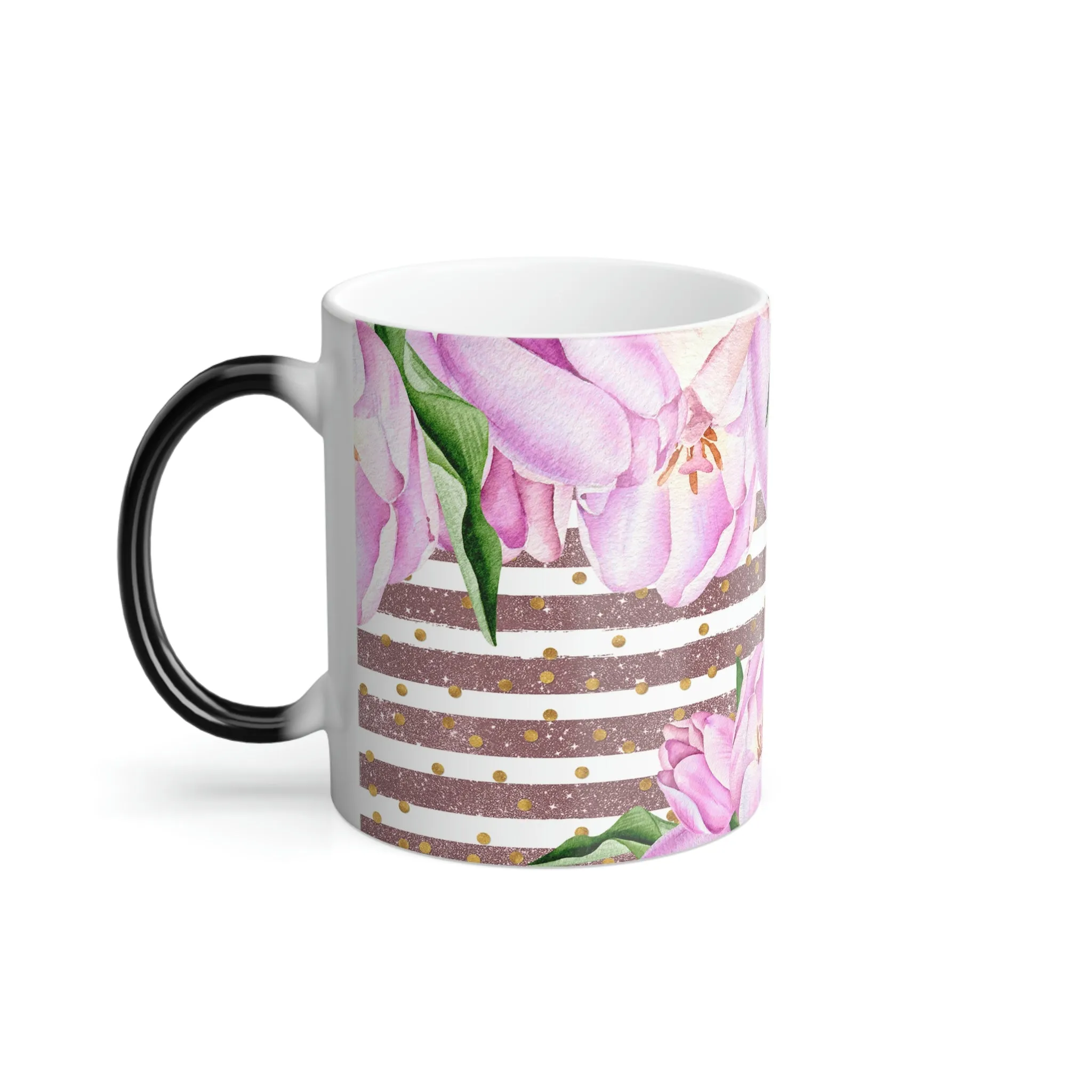 Floral 11oz Color Morphing Mug