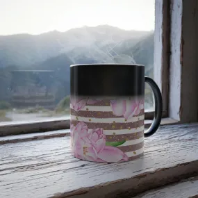 Floral 11oz Color Morphing Mug