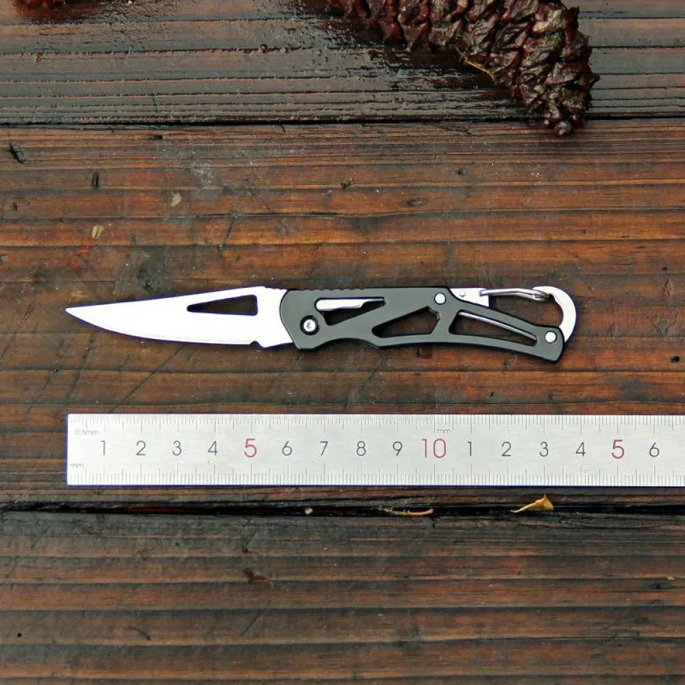 Folding Pocket Knife - Keychain Mini Knife - 2.4 Inch Sharp Blade Folding Knife - EDC Equipment - Survival Gear for Outdoor Camping Hiking for Men