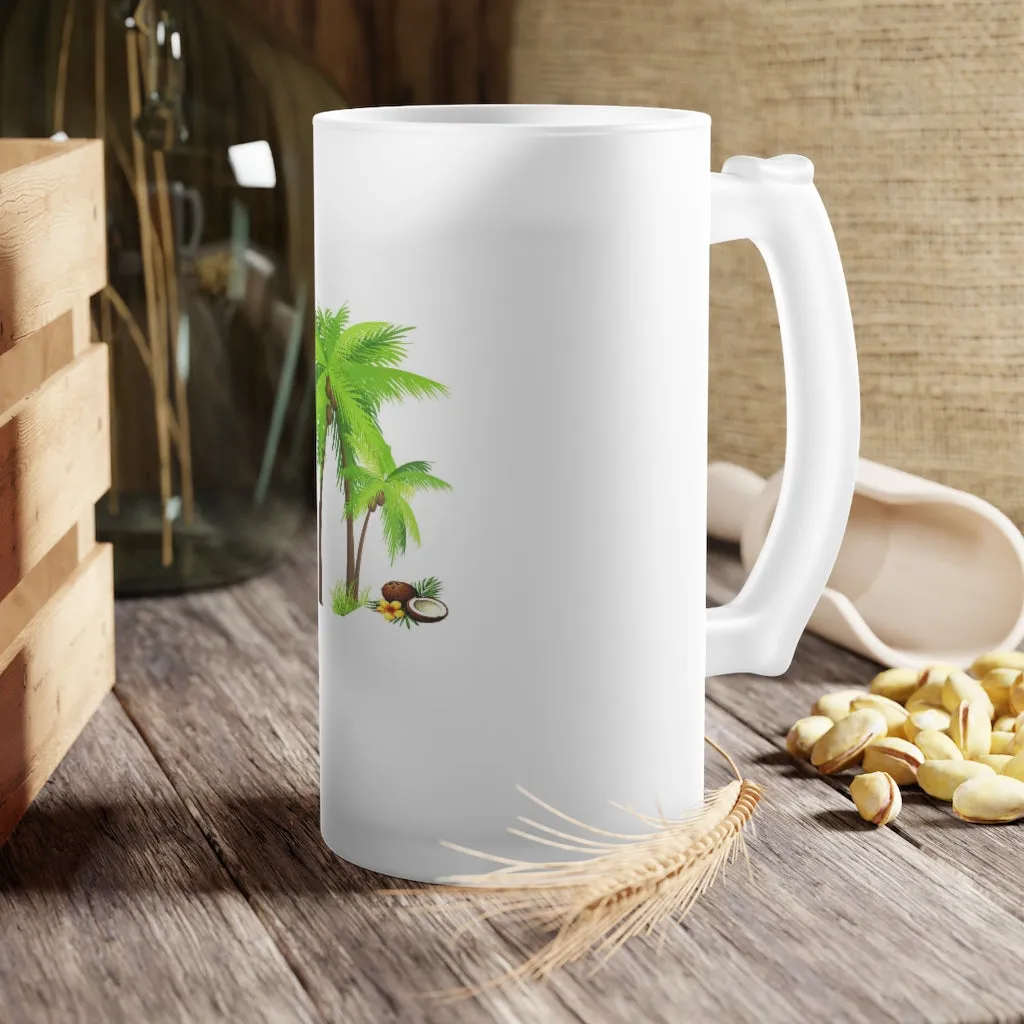 Frosted Glass Beer Mug