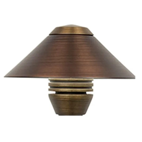 FX -  BDLEDTAAB - Petite Top Assembly BD LED Path Light, Antique Bronze