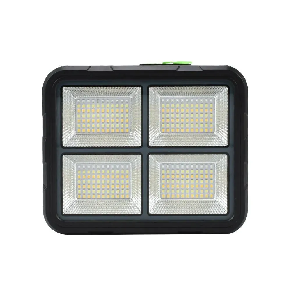 GDPLUS 200W LED BOX LAMP W/ SOLAR PANEL