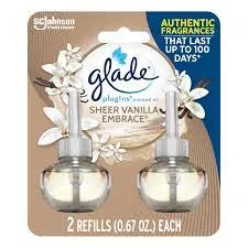 Glade Plug in Scented Oil, Clean Linen Refill Twin Pack - GPISOCLRTP