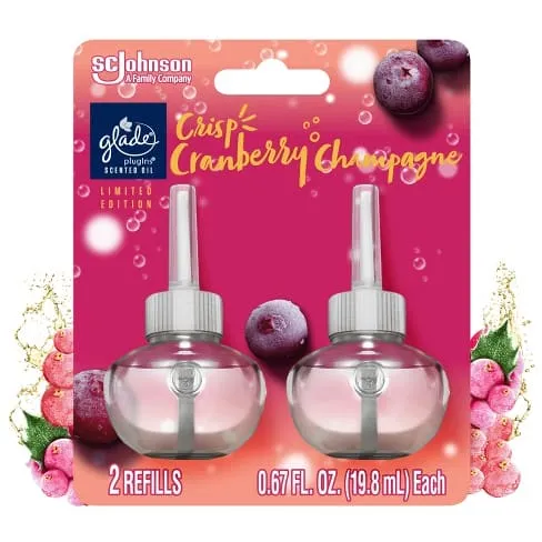 Glade Plug in Scented Oil, Clean Linen Refill Twin Pack - GPISOCLRTP