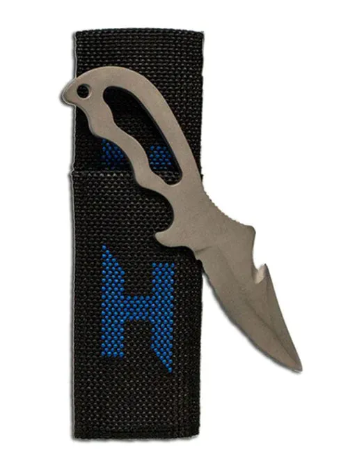 Halcyon Explorer Low-Profile Titanium Knife with Angled Sheath