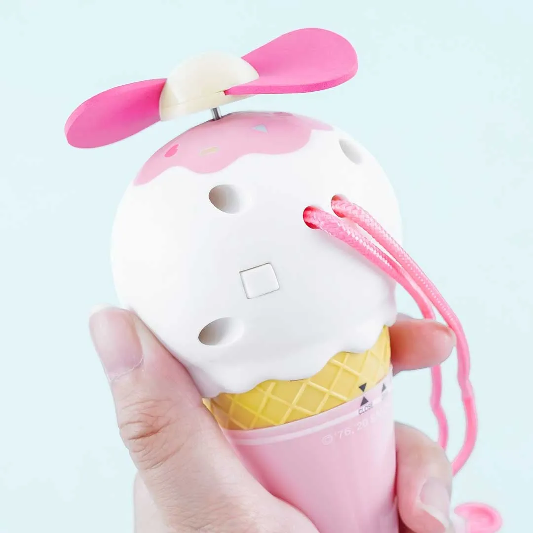 Hello Kitty Ice Cream Handheld Fan