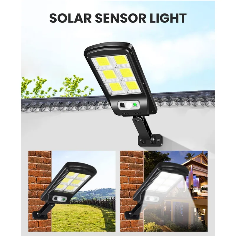 High Brightness Led Solar Charging Induction Abs Wall Lamp