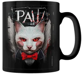 Horror Paw Black Mug