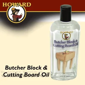 HOWARD HOWARD BUTCHER BLOCK & CUTTING BOARD OIL 355 ML HPBBB012