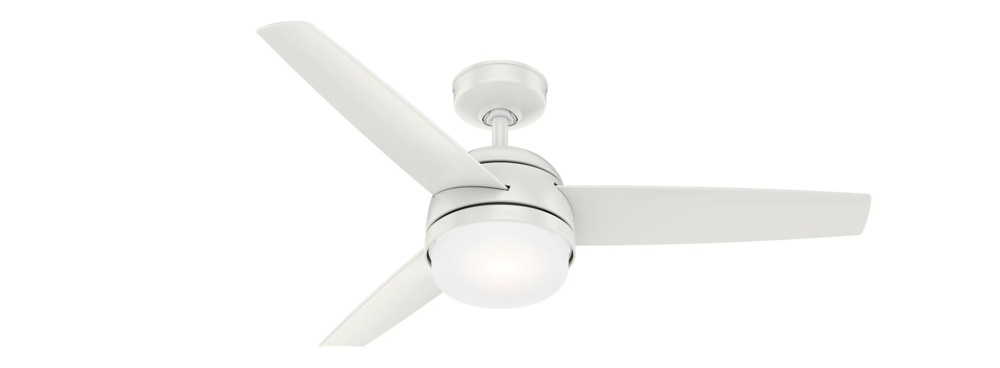 Hunter 48 inch Midtown Ceiling Fan with LED Light Kit and Handheld Remote