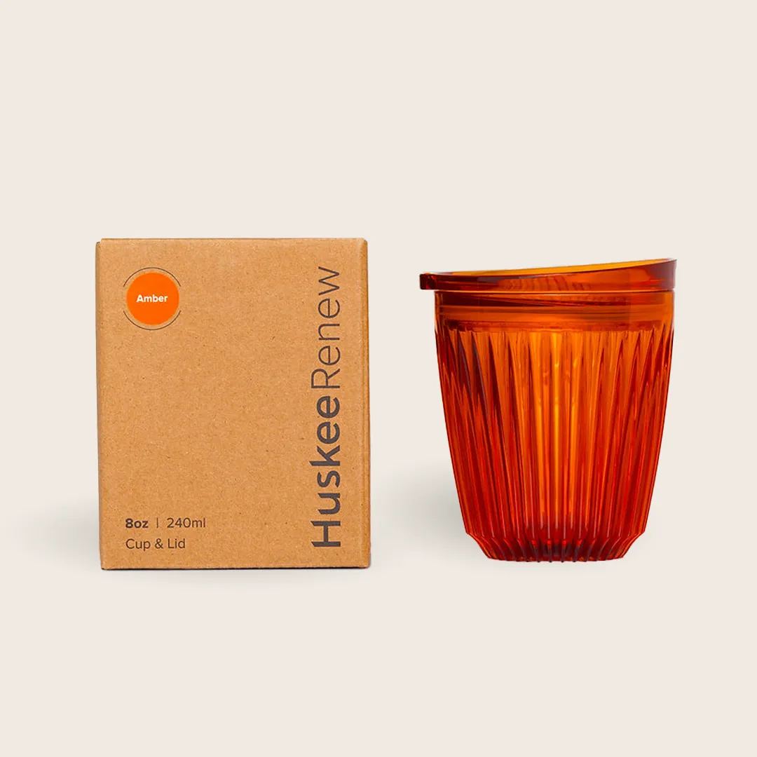 Huskee Amber Reusable Cup