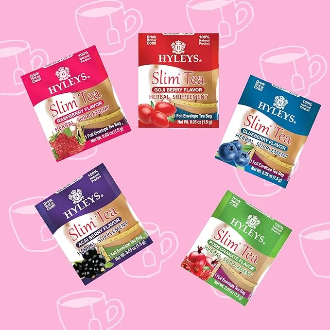 Hyleys Slim Tea 5 Flavor Tea 25ct