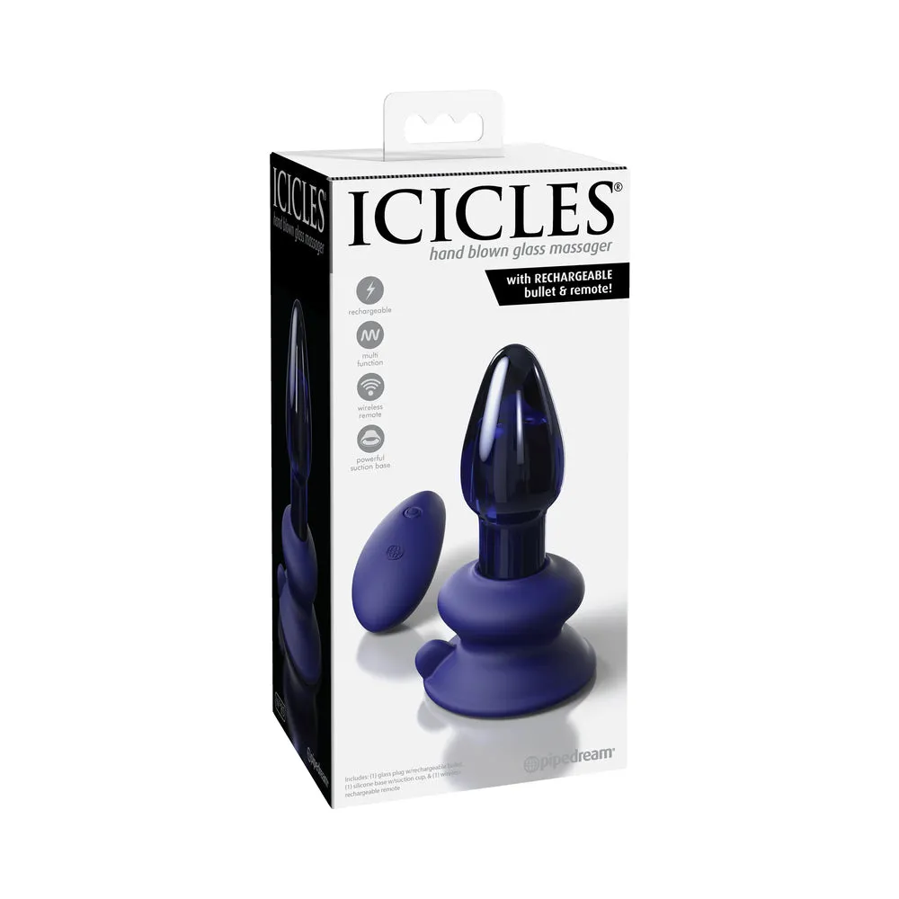 Icicles No. 85 With Rechargeable Vibrator & Remote