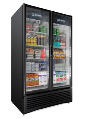 Imbera (VR37) 48" Wide Reach-In Refrigerator featuring Two Hinged Glass Doors (Energy Star®)