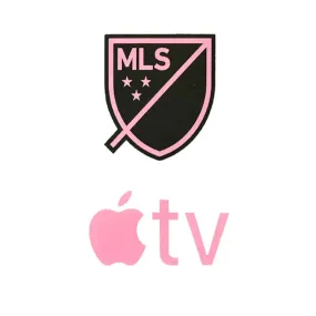 Inter Miami 2023-Away MLS Patch  Apple TV