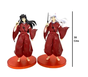 Inuyasha Set of 2 Action Figures Collectible| 16 CM |