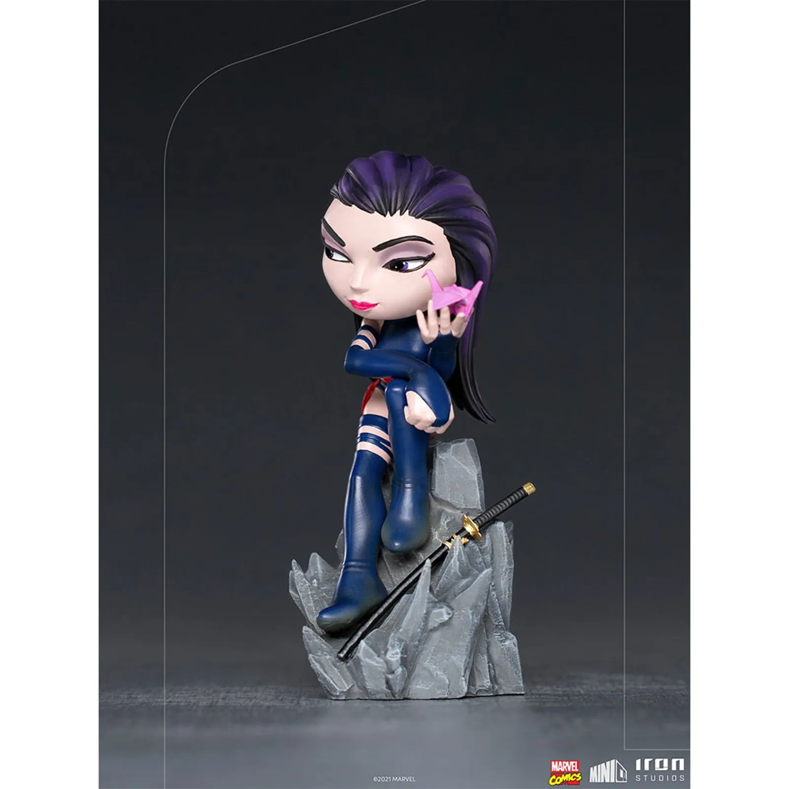 Iron Studios Marvel Mini Co Psylocke Figure