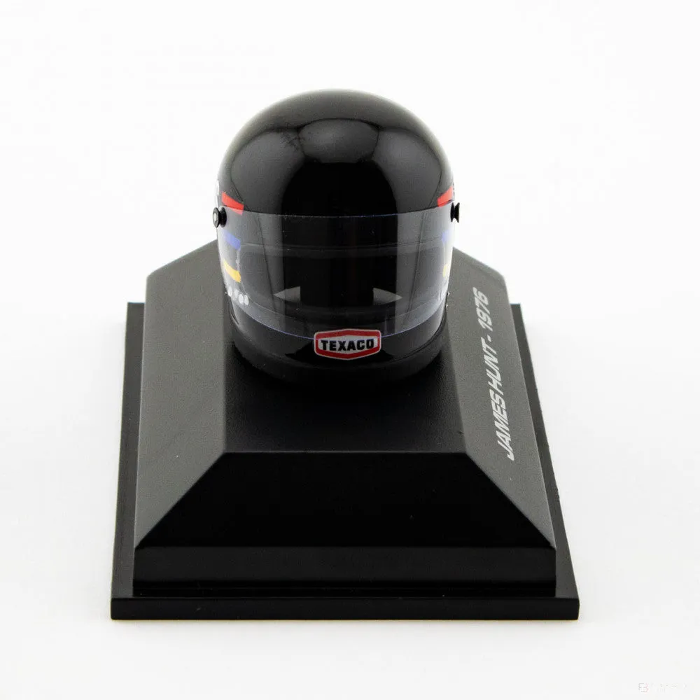 James Hunt Mini Helmet, 1:8 scale, Balck, 1976