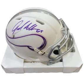 Jared Allen Autographed Minnesota Vikings Winter Warrior Mini Helmet