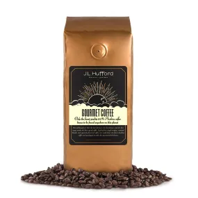 J.L. Hufford Full City Roast Coffee - Half Pound Whole Bean