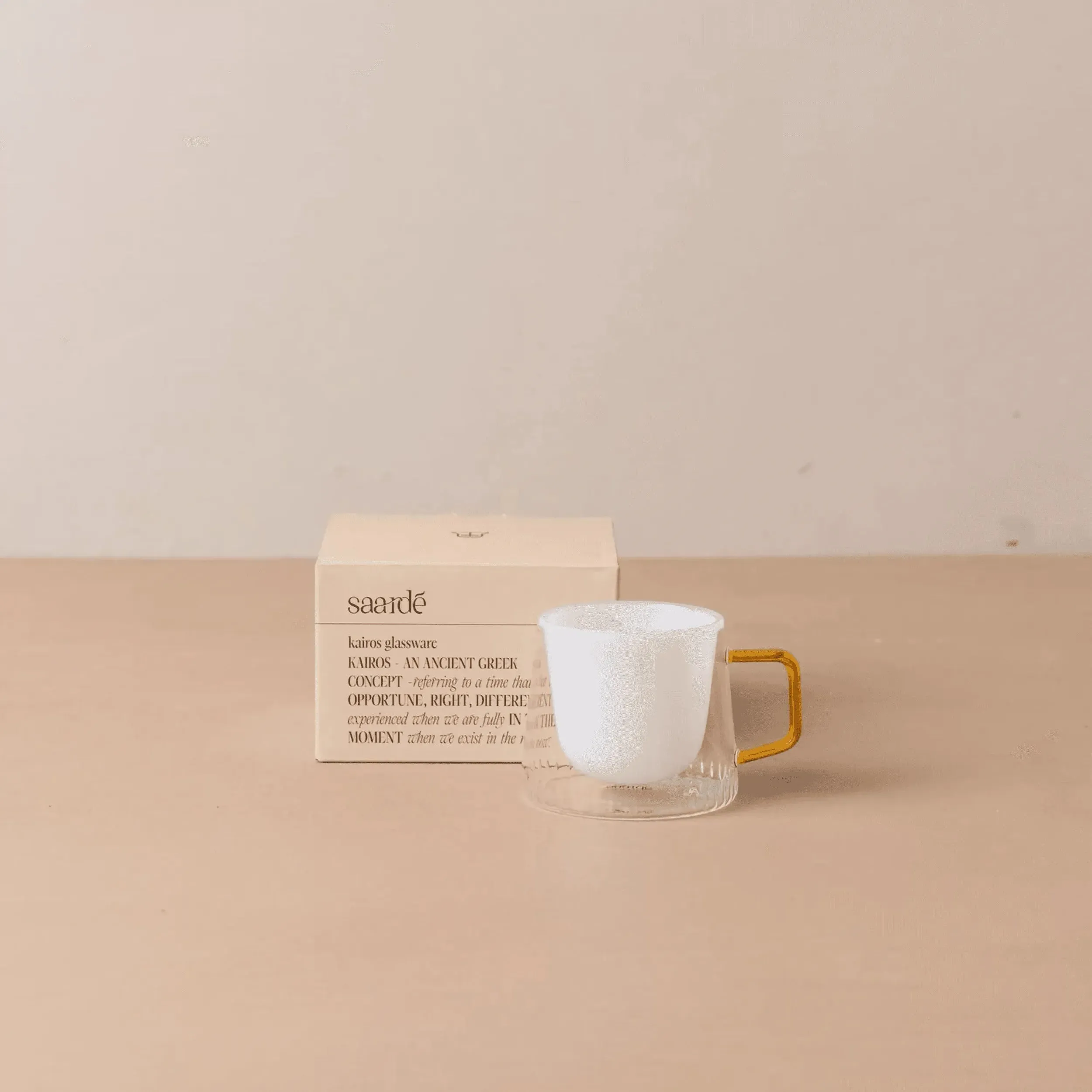 Kairos Coffee Cup - Opaque White