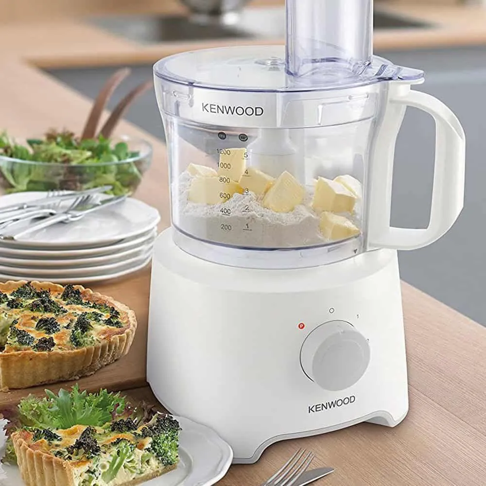 Kenwood MultiPro Compact FDP301WH 2-in-1 Food Processor White 0W22010033